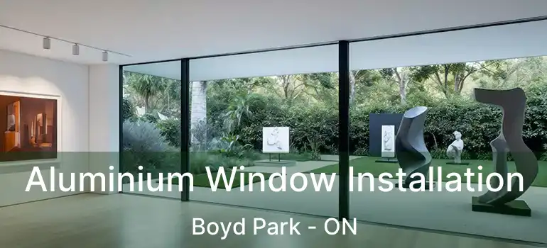  Aluminium Window Installation Boyd Park - ON