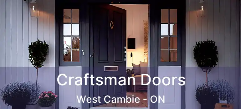  Craftsman Doors West Cambie - ON
