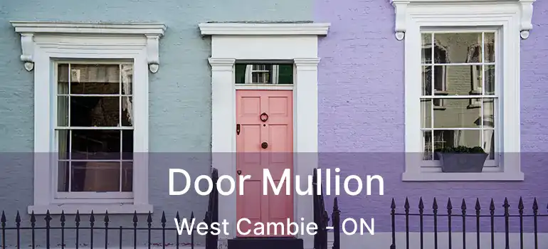  Door Mullion West Cambie - ON