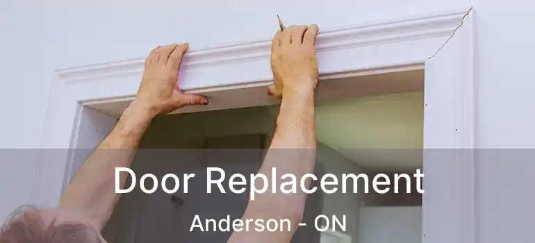  Door Replacement Anderson - ON