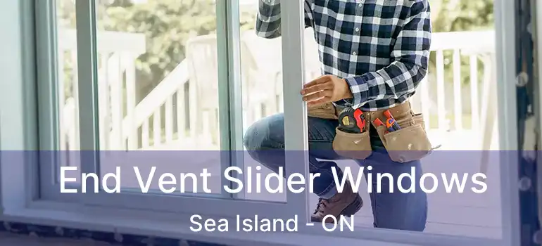  End Vent Slider Windows Sea Island - ON