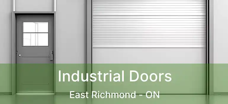 Industrial Doors East Richmond - ON