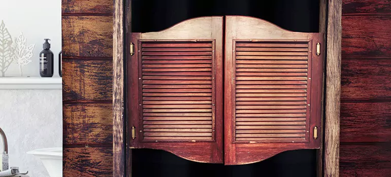 Installing Saloon Door Hinges in Milton, ON