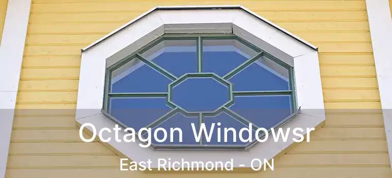  Octagon Windowsr East Richmond - ON