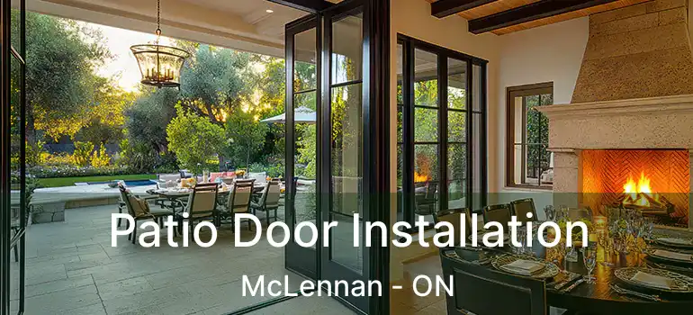  Patio Door Installation McLennan - ON