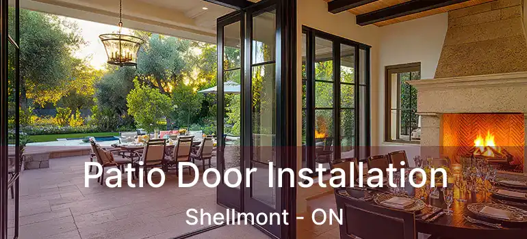  Patio Door Installation Shellmont - ON
