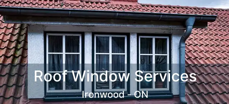  Roof Window Services Ironwood - ON