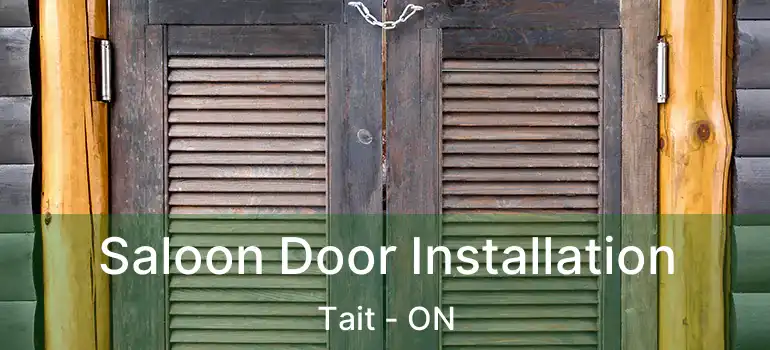  Saloon Door Installation Tait - ON