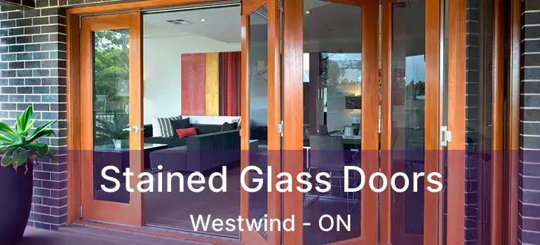  Stained Glass Doors Westwind - ON