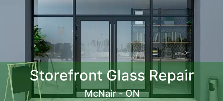  Storefront Glass Repair McNair - ON