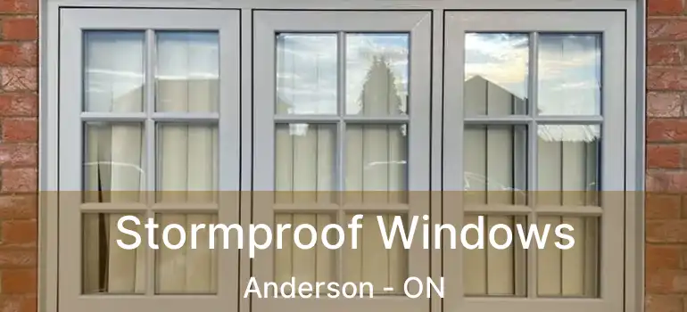  Stormproof Windows Anderson - ON