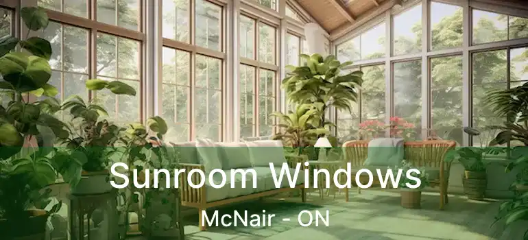  Sunroom Windows McNair - ON
