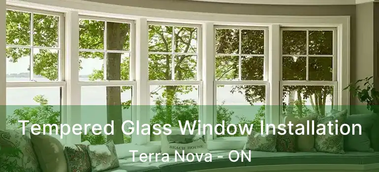  Tempered Glass Window Installation Terra Nova - ON