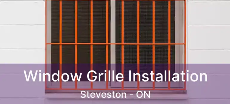  Window Grille Installation Steveston - ON