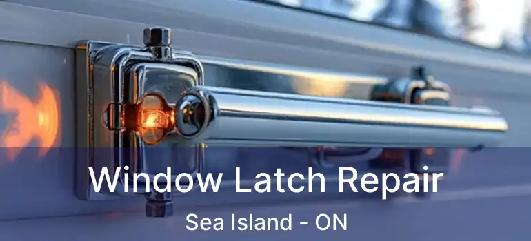  Window Latch Repair Sea Island - ON