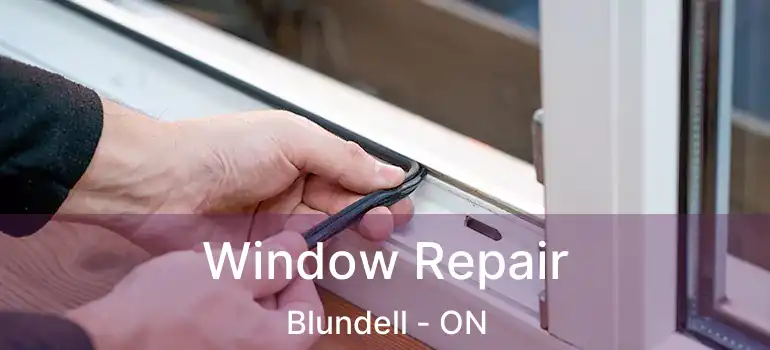  Window Repair Blundell - ON