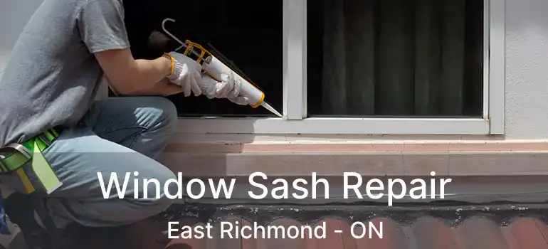  Window Sash Repair East Richmond - ON
